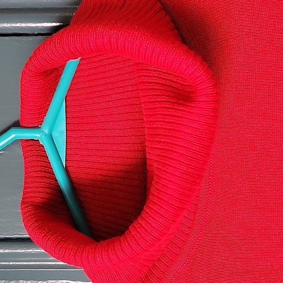 NWOT Worthington red turtleneck sweater - Picture 3 of 5